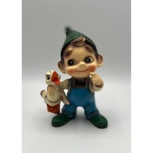 Josef Original Boy & Angry Duck From Wee Folks Collection‎ VTG 1950-1960 Japan